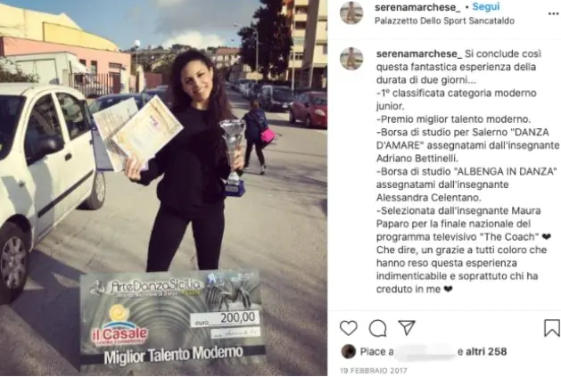 foto Serena Marchese di Amici