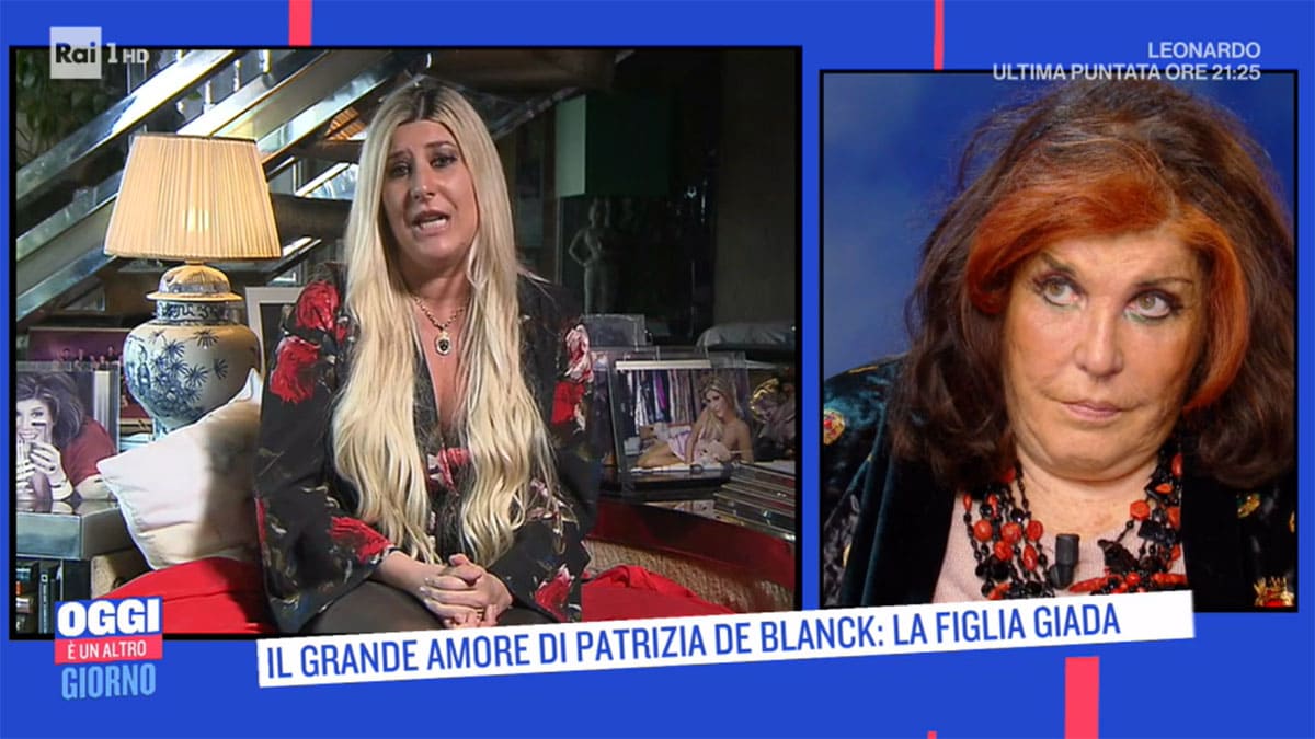 foto Giada e Patrizia De Blanck a Oggi è un altro giorno