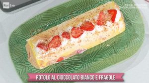 Foto E' Sempre Mezzogiorno Rotolo Cioccolato e Fragole