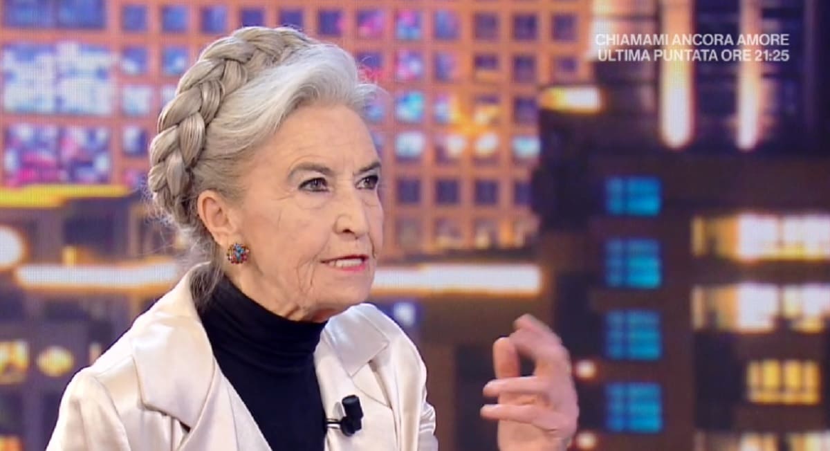 foto di Barbara Alberti a La vita in diretta del 17 maggio