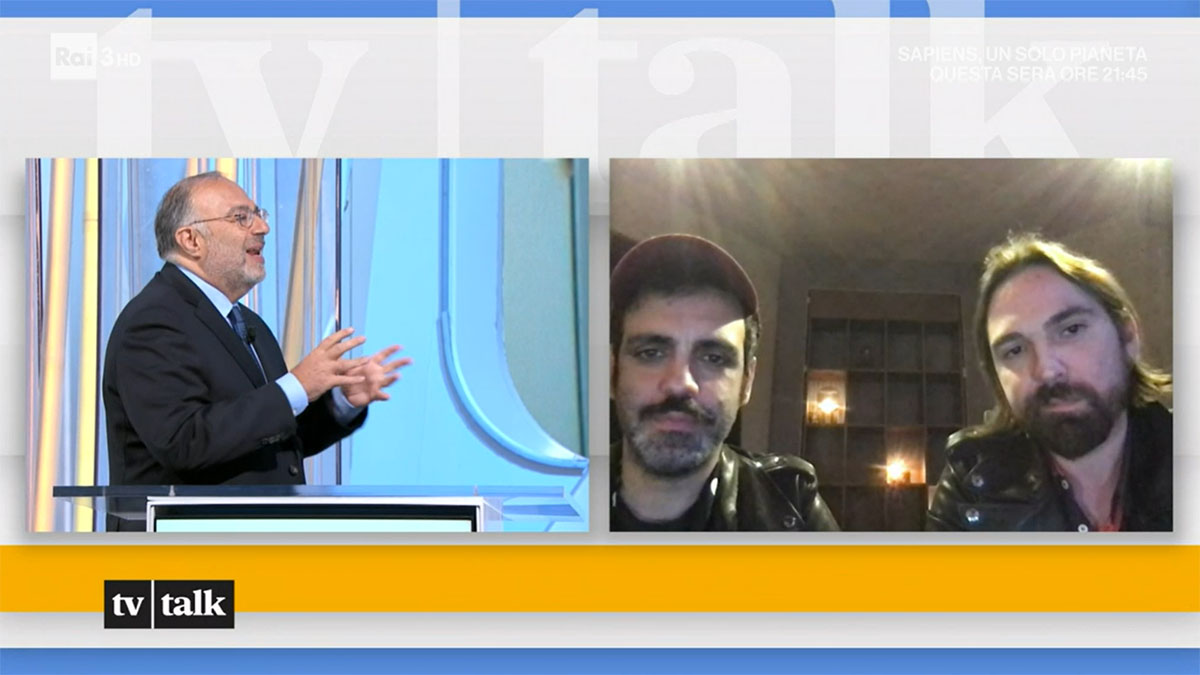 foto Colapesce e Dimartino a Tv Talk
