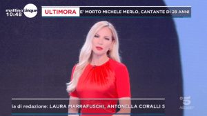 foto Federica Panicucci dramma diretta