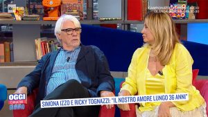 foto Ricky Tognazzi e Simona Izzo a Oggi è un altro giorno