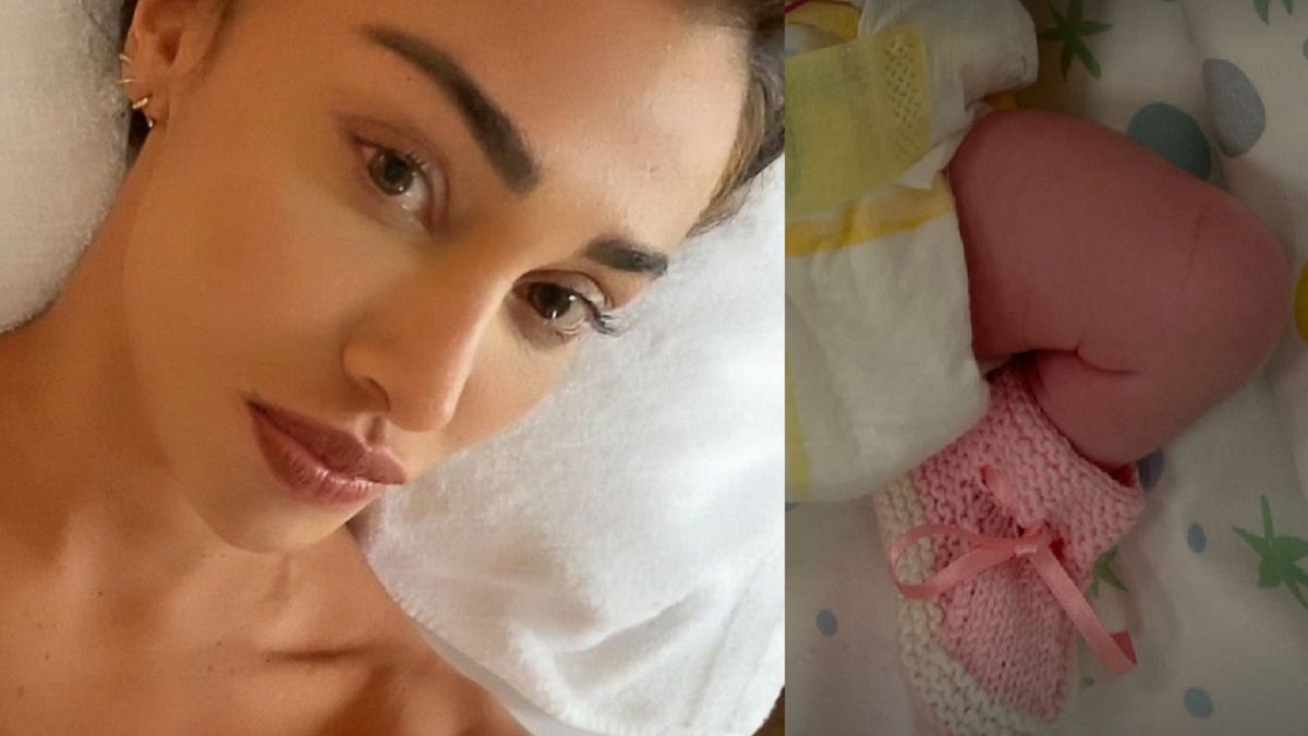 foto Belen Rodriguez mamma bis