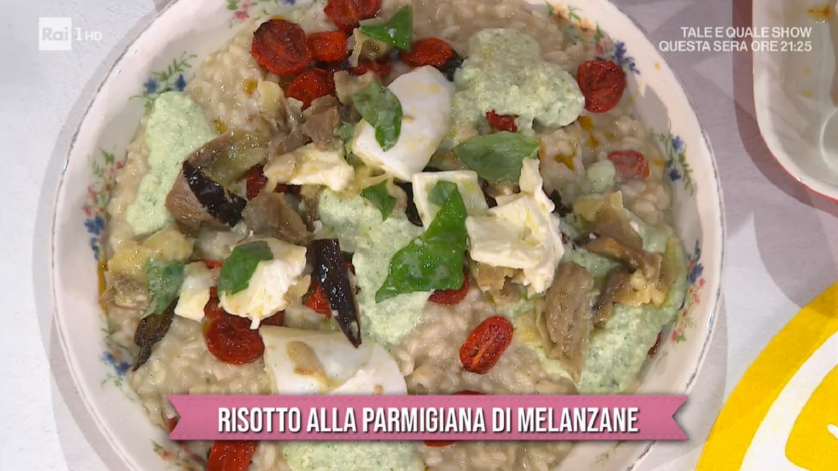 Foto Risotto Alla Parmigiana Di Melanzane Sergio Barzetti E Sempre Mezzogiorno