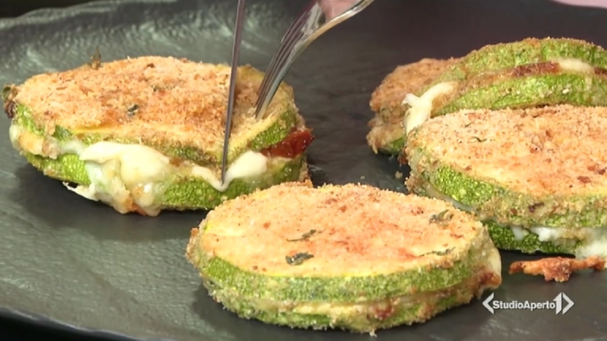 foto cotolette zucchine cotto e mangiato