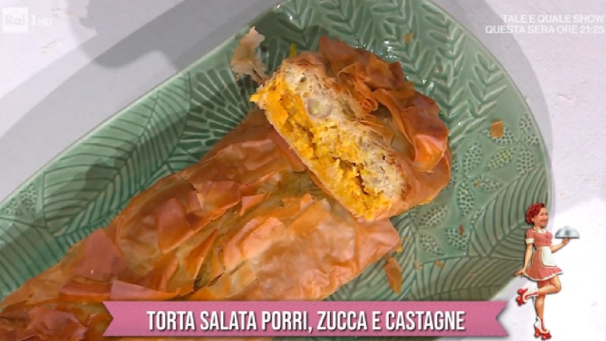 Foto Torta Salata Porri Zucca Castagne E Sempre Mezzogiorno Zia Cri