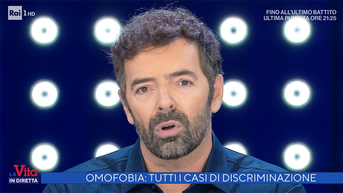 foto Alberto Matano a La vita in diretta