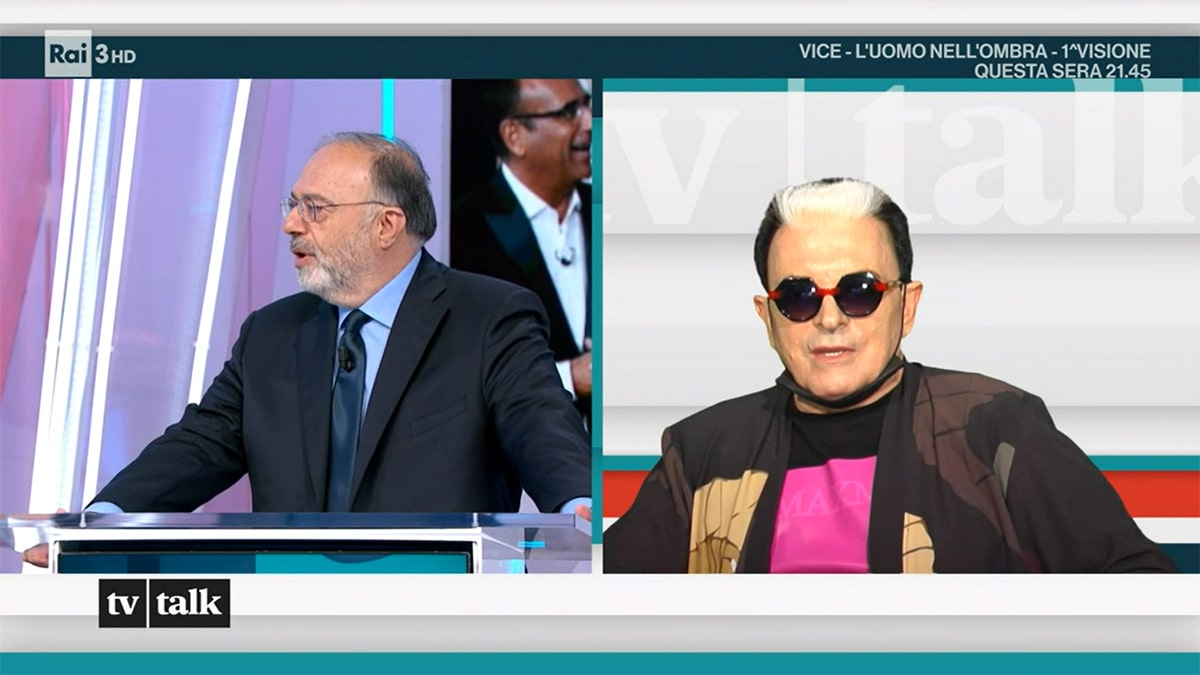 foto Cristiano Malgioglio a Tv Talk