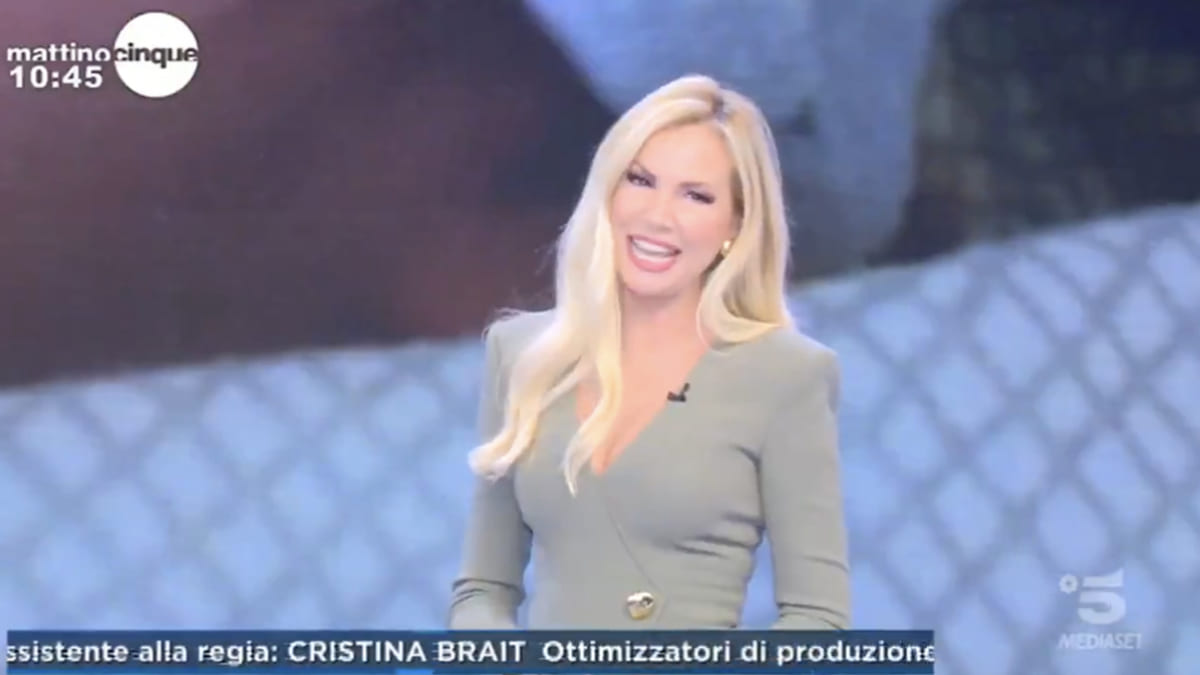 foto Federica Panicucci annuncio diretta