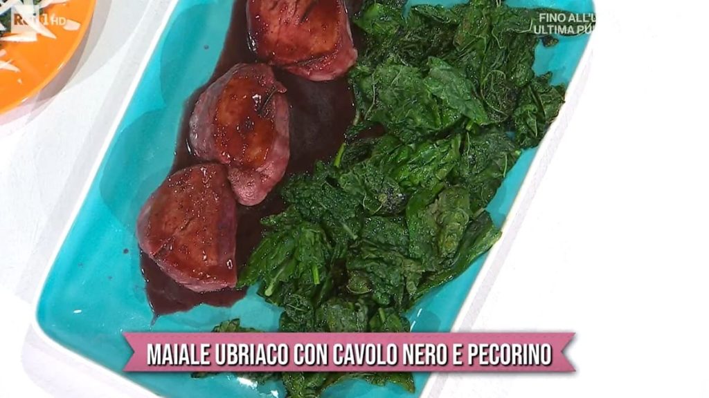 È sempre mezzogiorno maiale ubriaco cavolo nero e pecorino di Federico