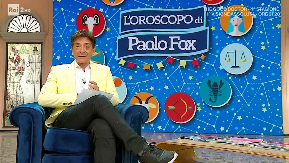 Foto Oroscopo Paolo Fox ascolti I Fatti Vostri