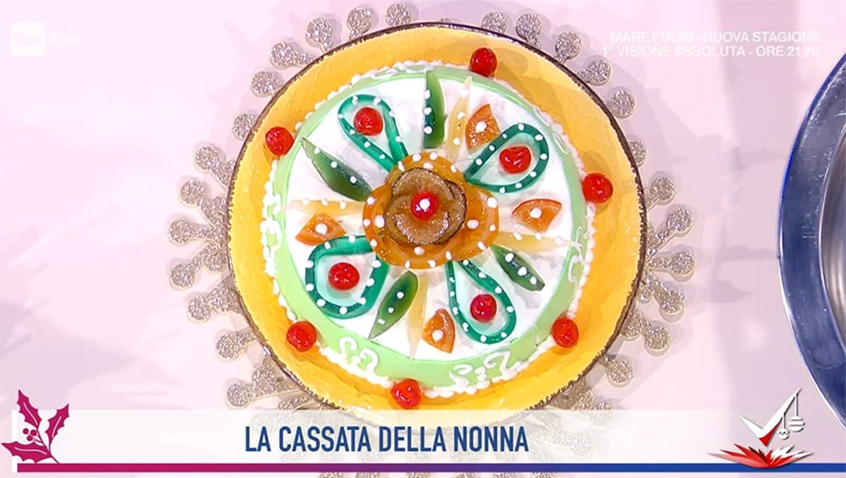 foto ricetta cassata a Detto Fatto