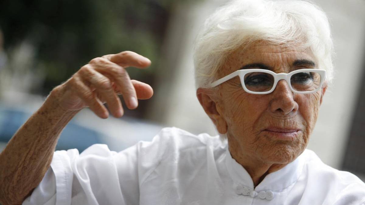 foto Lina Wertmüller morta