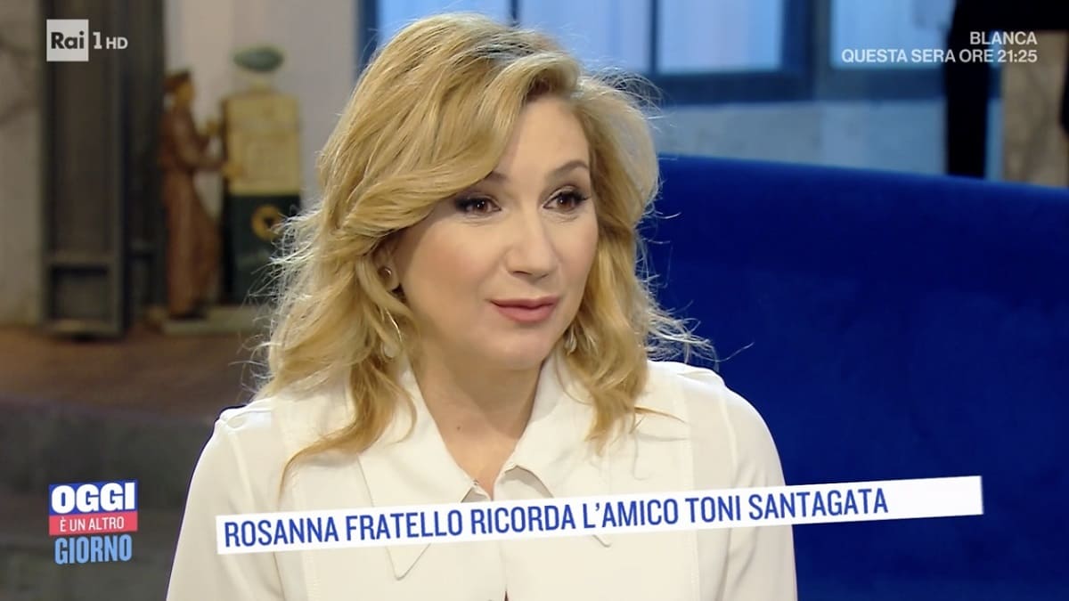 Foto Serena Bortone Toni Santagata