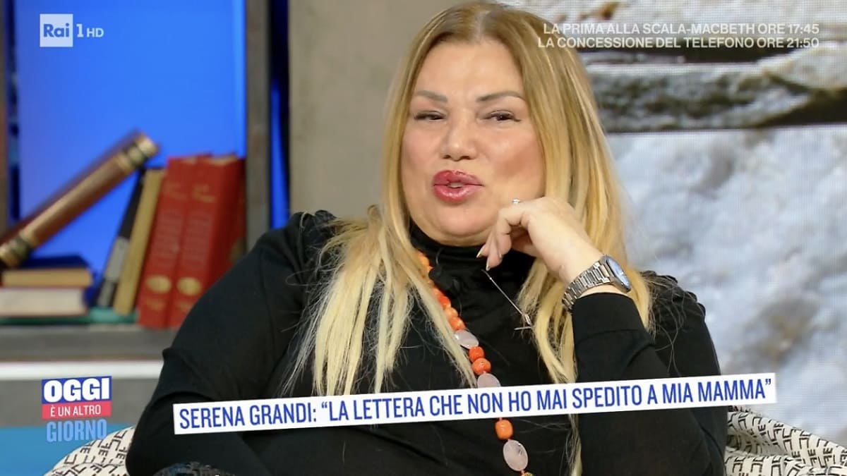 Foto Serena Grandi Oggi è un altro giorno