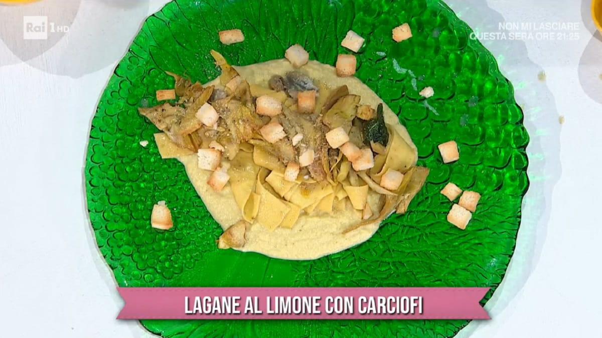 Foto Lagane Al Limone Con Carciofi Antonella Ricci E Sempre Mezzogiorno