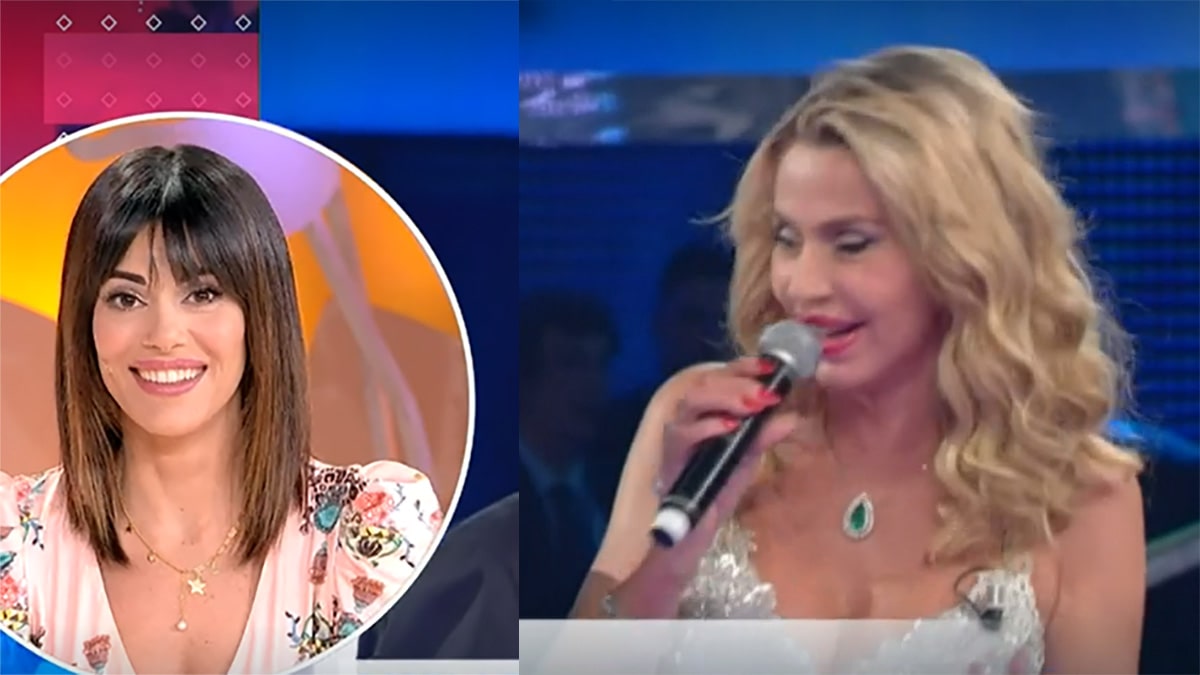 foto Bianca Guaccero e Valeria Marini a Detto Fatto