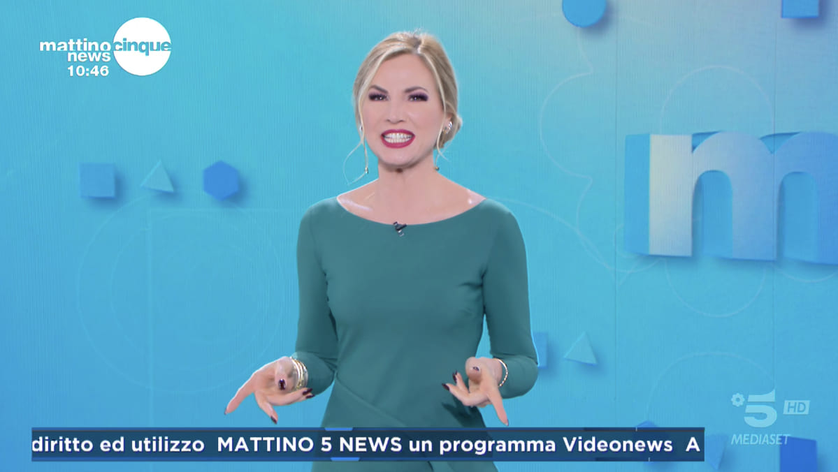 foto federica panicucci mattino 17gennaio