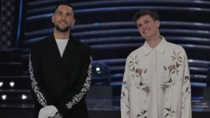 Foto Mahmood e Blanco Sanremo