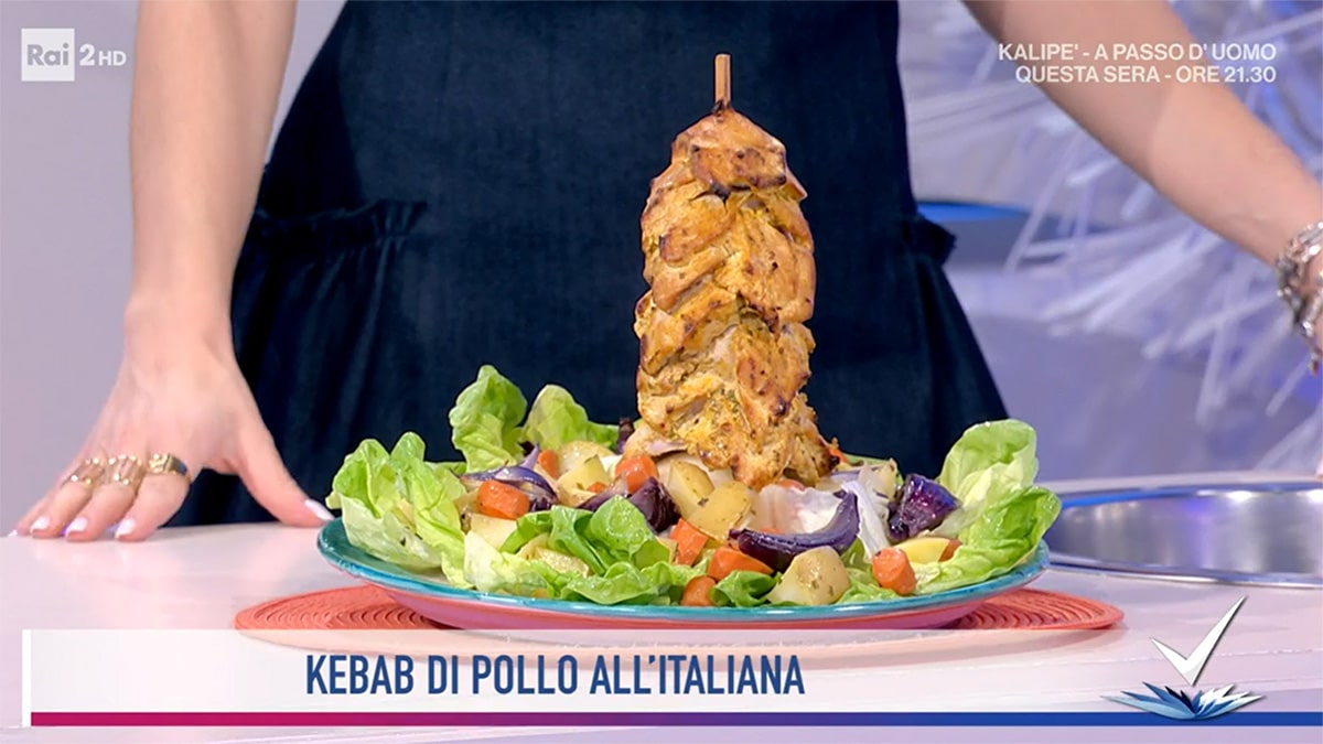foto Ricetta di Detto Fatto oggi Kebab all'italiana