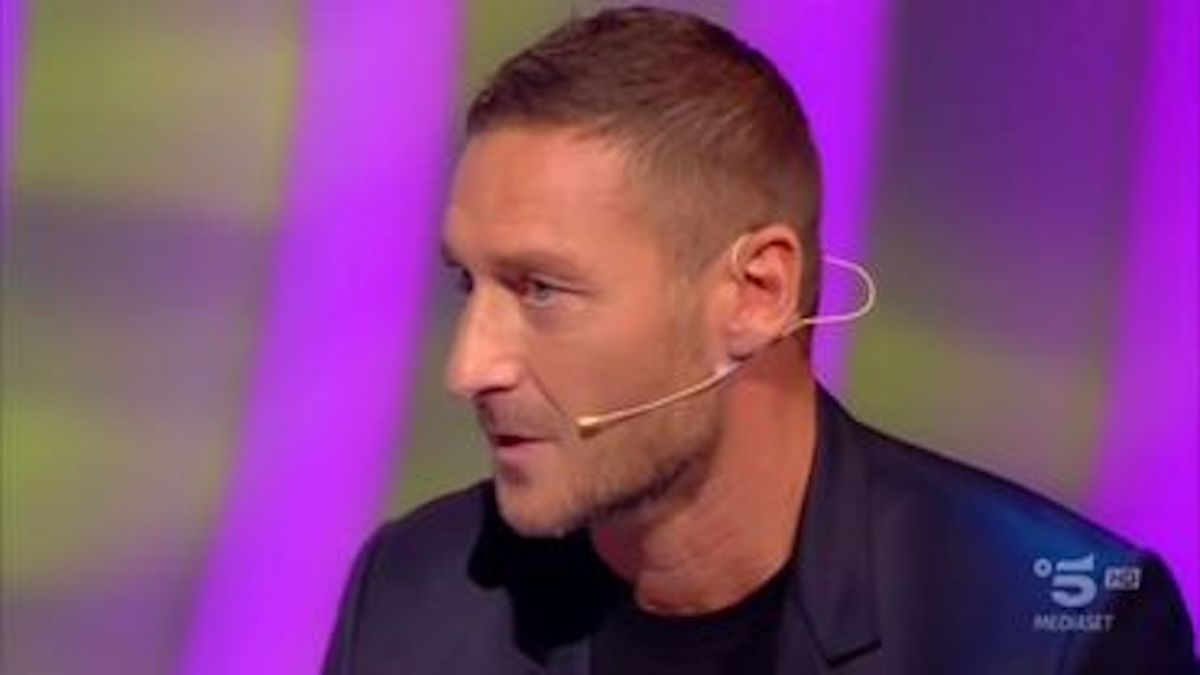 foto Francesco Totti errori a c'è posta per te