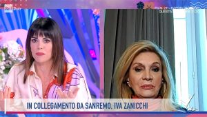 foto Bianca Guaccero e Iva Zanicchi a Detto Fatto