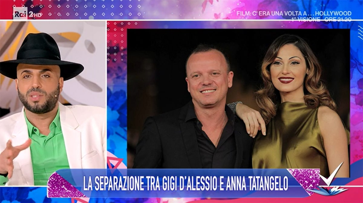 foto Jonathan a Detto Fatto (Gigi D'Alessio e Anna Tatangelo)