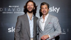 Foto Alessandro Borghi e Patrick Dempsey