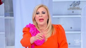 Foto Tina Cipollari furiosa
