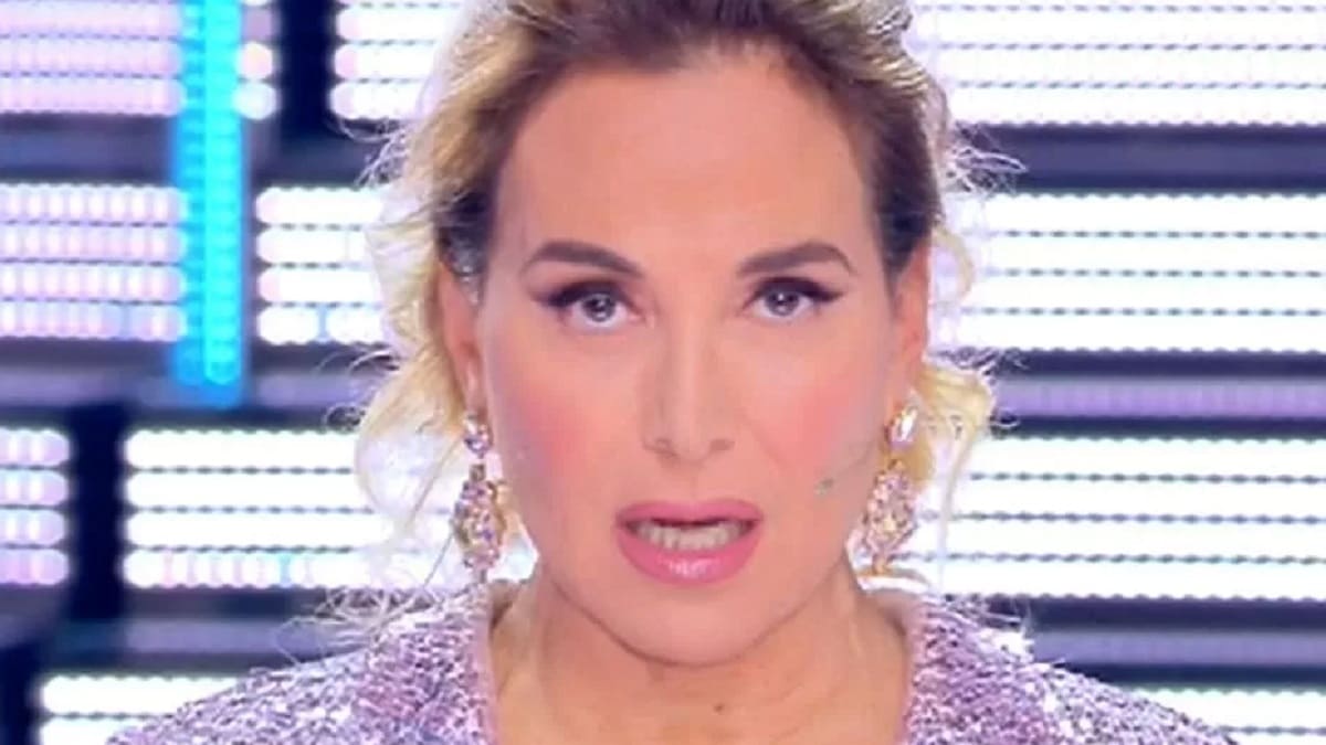 foto Barbara d'Urso senza parole