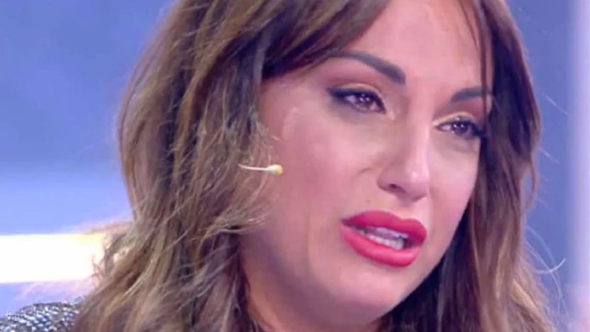 Foto Francesca De Andrè lacrime