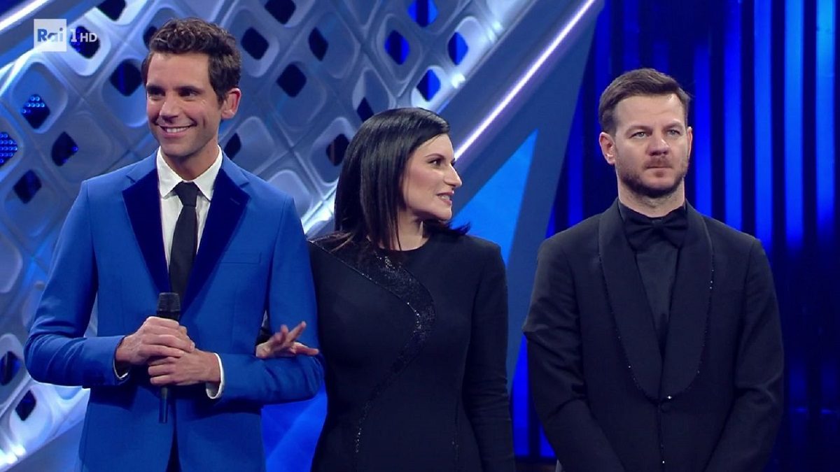 Foto Laura Pausini, Mika e Alessandro Cattelan