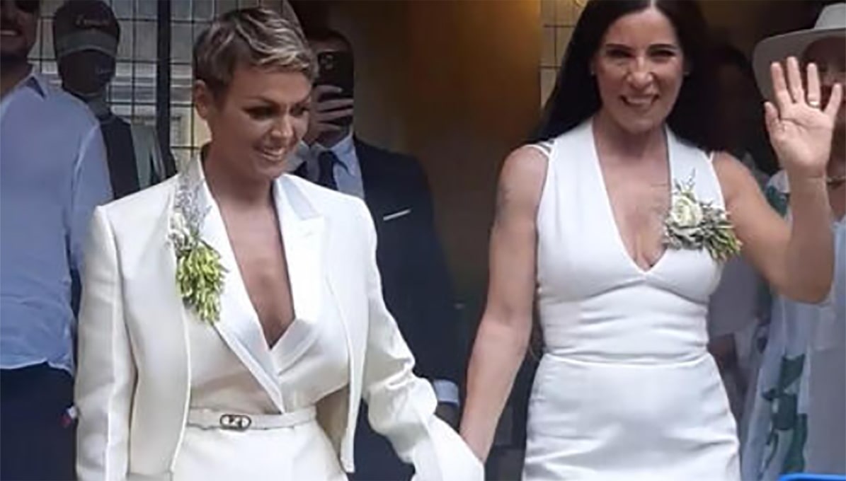 foto Francesca Pascale e Paola Turci