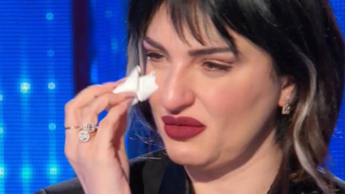 foto Arisa lacrime