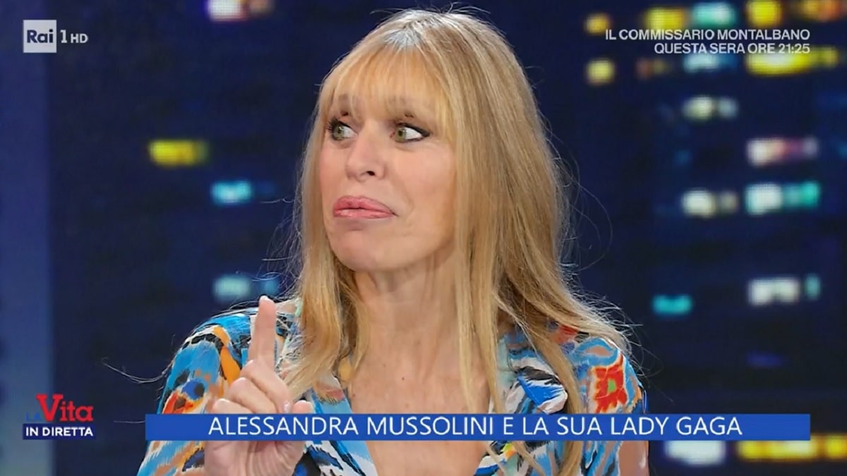 foto Alessandra Mussolini 19 ottobre