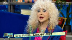 foto Donatella Rettore ad Oggi è un altro giorno