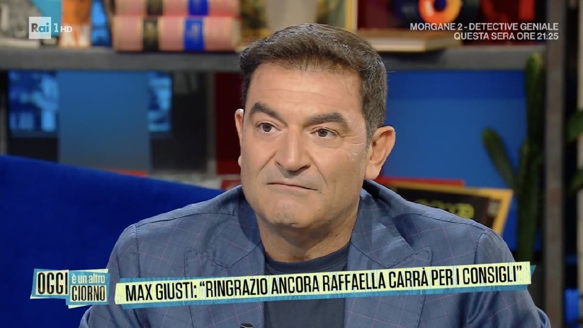 foto max giusti oggi è un altro giorno