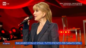 foto Milly Carlucci 6 ottobre