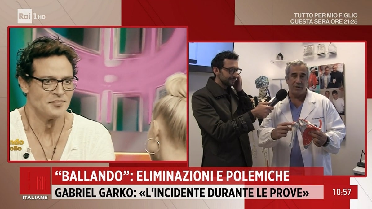 foto Gabriel Garko operazione