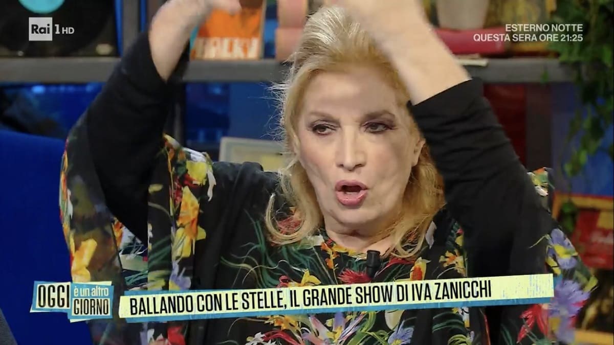 foto iva zanicchi oggi è un altro giorno