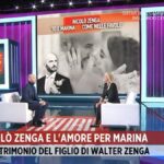 Nicolò Zenga a Storie Italiane, Eleonora Daniele: “Un muro con papà Walter”
