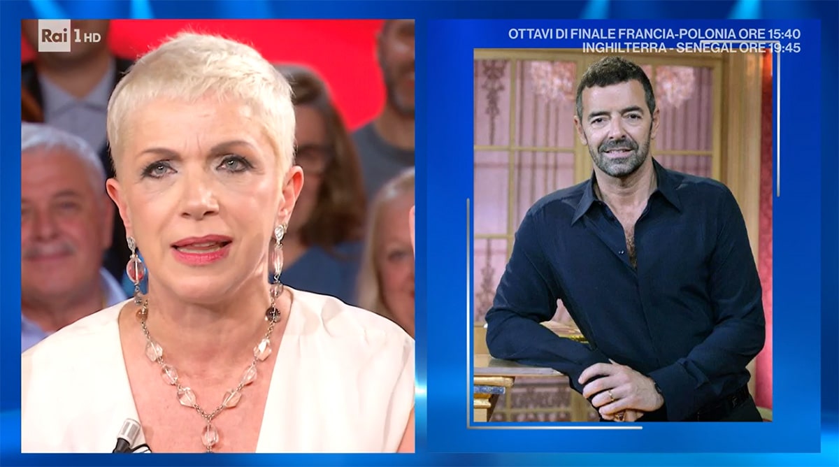 foto Rosanna Banfi ed Alberto Matano a Domenica In