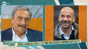 foto Marino Bartoletti e Gianluca Vialli ad Oggi è un altro giorno