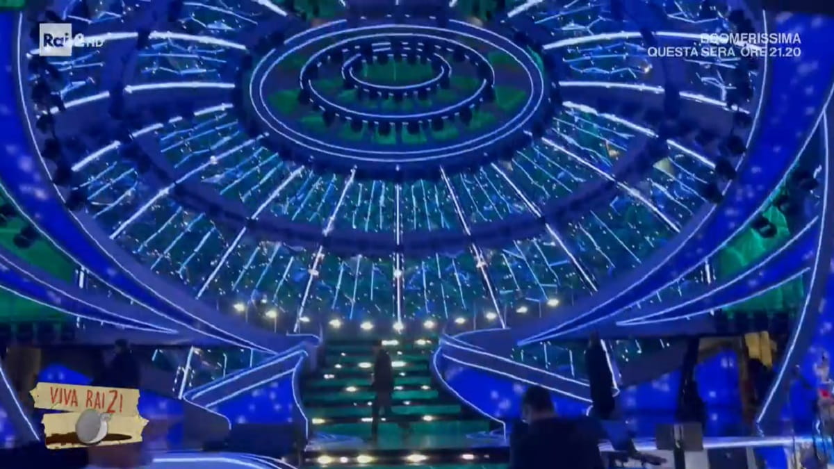 festival di sanremo 2023 scenografia