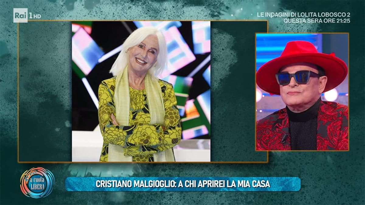 foto Loretta Goggi e Cristiano Malgioglio a Da noi a ruota libera