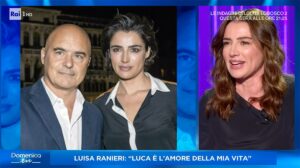 foto Luisa Ranieri a Domenica In