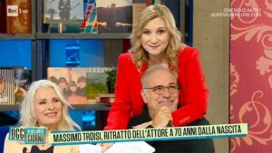 foto Serena Bortone ed Enzo DE Caro ad Oggi è un altro giorno