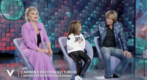 foto carmen russo Enzo paolo turchi figlia