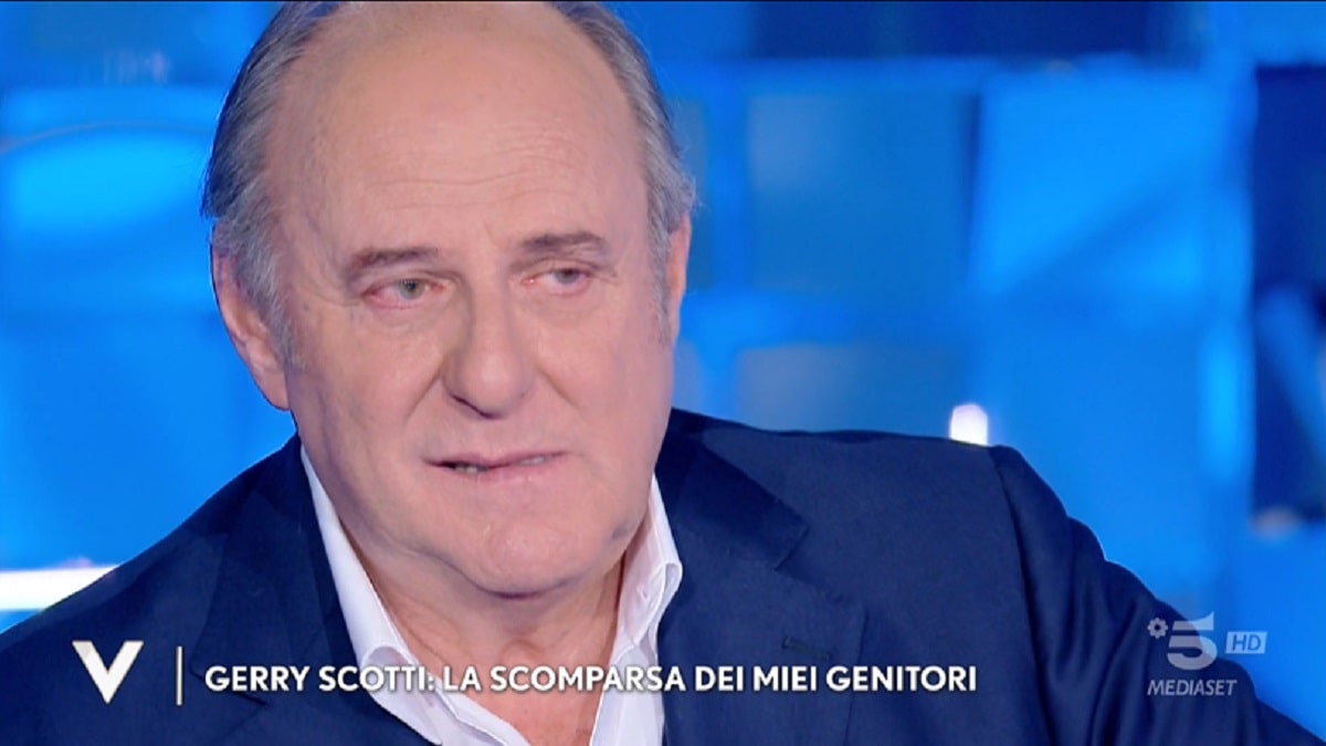 foto gerry scotti verissimo